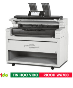 Máy photocopy khổ lớn Ricoh W6700 trắng đen in A0, A1, A2
