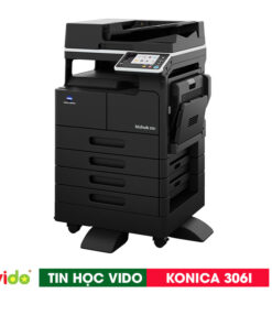 Cho thuê máy in Konica 306i trắng đen